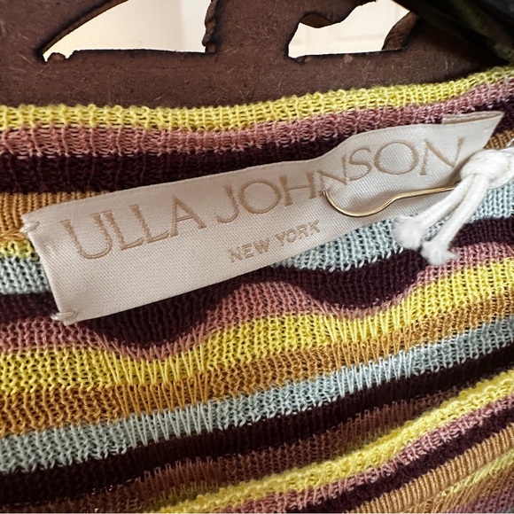 NEW NWT Ulla Johnson Ruffled Crochet Knit Pascale Midi Dress - Picture 3 of 4